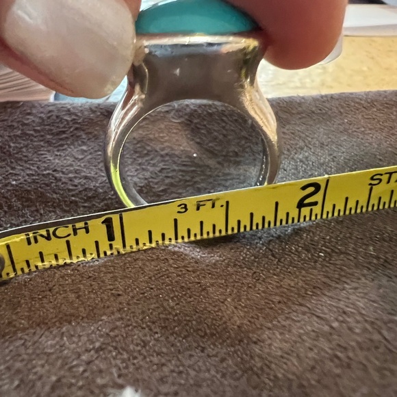 Ippolita sterling silver/turquoise ring - Picture 6 of 13
